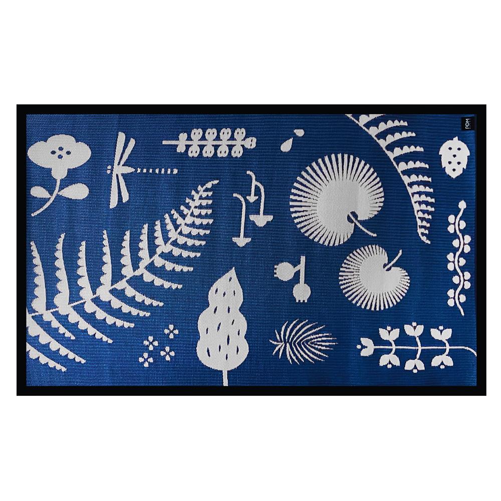 เสื่ออเนกประสงค์ PDM BRAND HORTUS 180x270 ซม. สีน้ำเงิน-ขาว