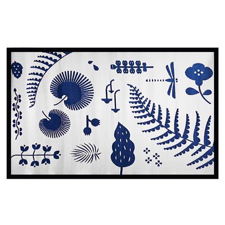 เสื่ออเนกประสงค์ PDM BRAND HORTUS 180x270 ซม. สีน้ำเงิน-ขาว_2