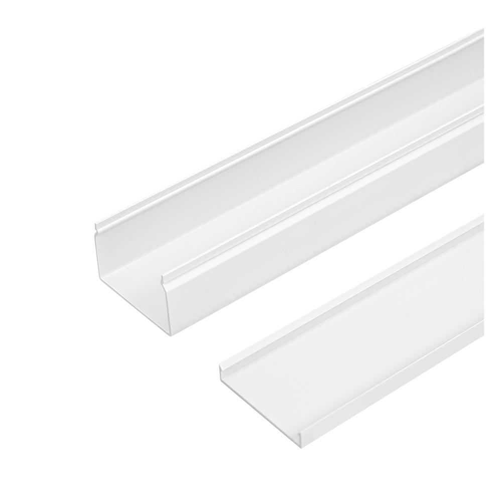 รางไวร์เวย์ PVC ELECKTA 4060x2 ม. สีขาว