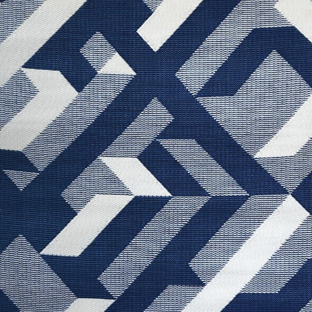 เสื่ออเนกประสงค์ PDM BRAND AVALON 150x240 ซม. สีน้ำเงิน-ขาว