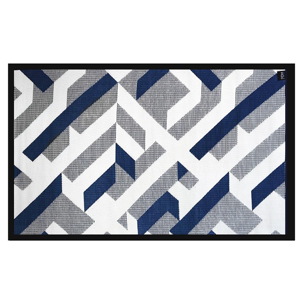 เสื่ออเนกประสงค์ PDM BRAND AVALON 150x240 ซม. สีน้ำเงิน-ขาว