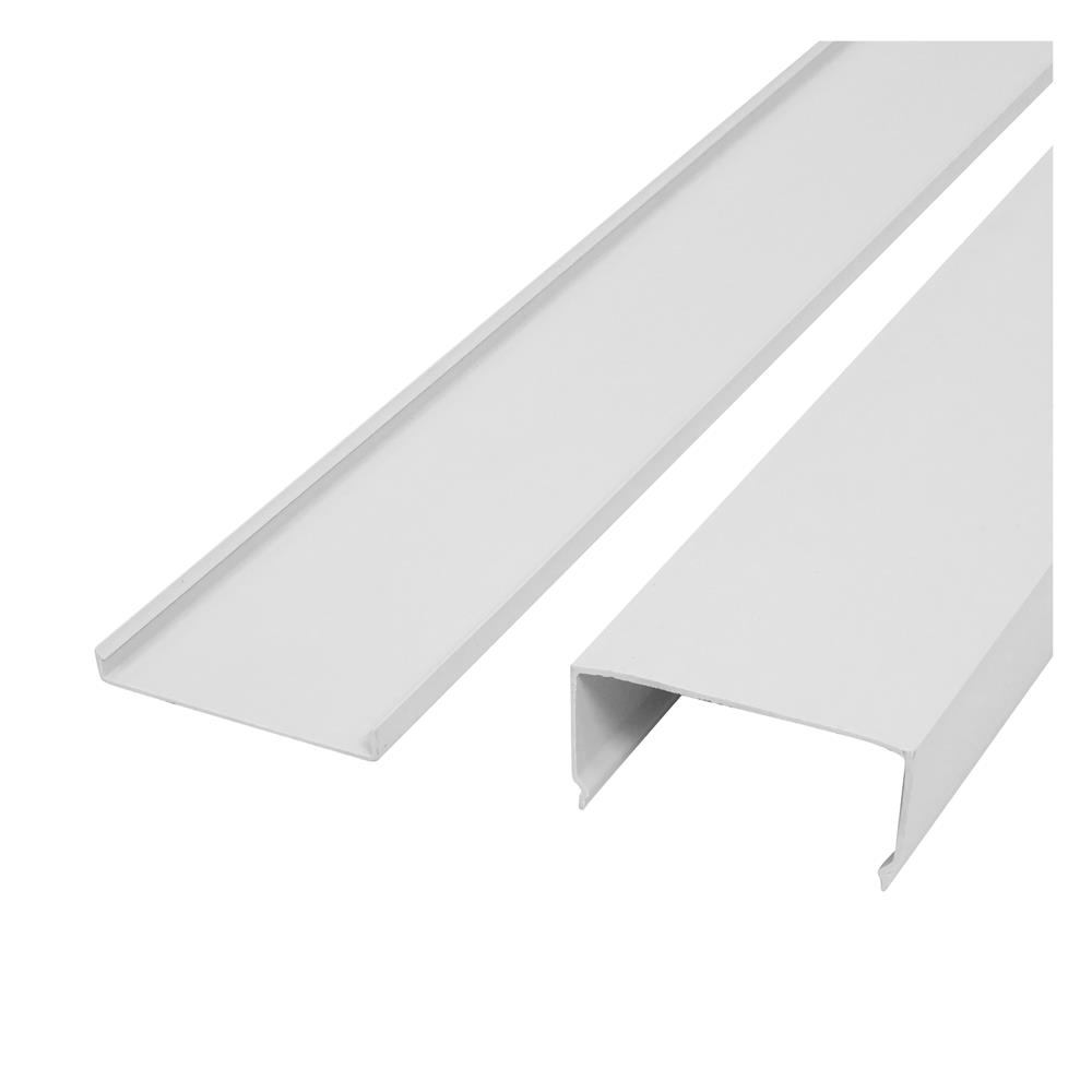 รางไวร์เวย์ PVC ELECKTA 4080x2 ม. สีขาว