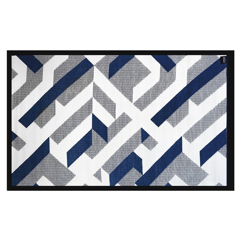 เสื่ออเนกประสงค์ PDM BRAND AVALON 180x270 ซม. สีน้ำเงิน-ขาว