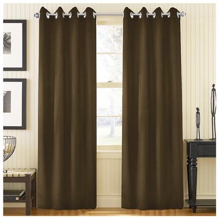 ผ้าม่าน EYELET HOME LIVING STYLE LIANA UV 130X220 ซม. สีน้ำตาล_5