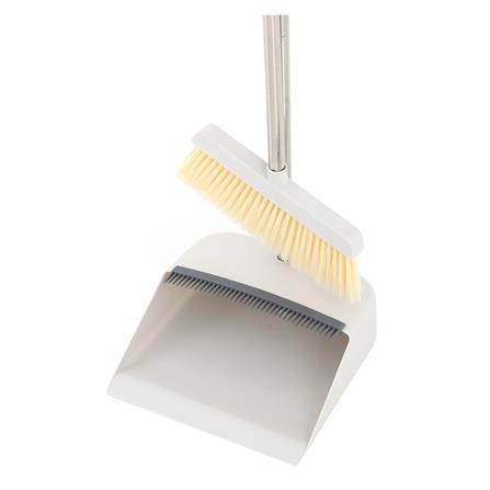 ชุดไม้กวาดที่โกยผงพร้อมยางไล่น้ำ 3 IN 1 ACCO NAMI 10 นิ้ว สีขาว_4