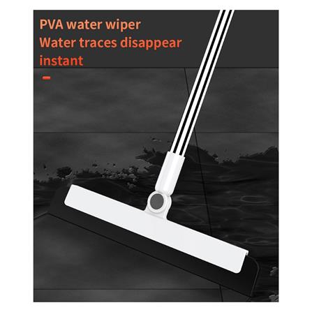 ชุดไม้กวาดที่โกยผงพร้อมยางไล่น้ำ 3 IN 1 ACCO NAMI 10 นิ้ว สีขาว_8