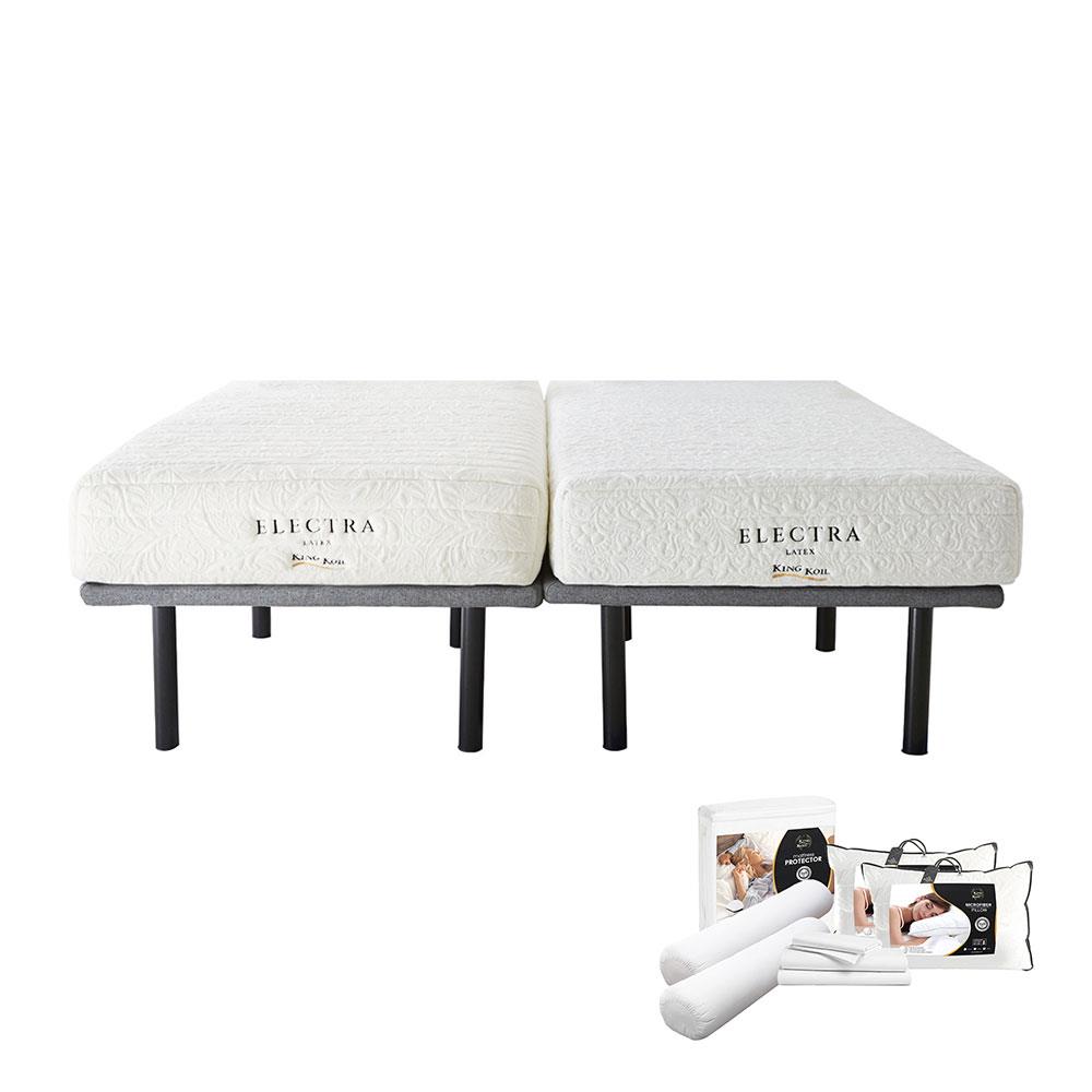 ที่นอน 5 ฟุต KINGKOIL ELECTRA พร้อมชุดเครื่องนอน 11 ชิ้น