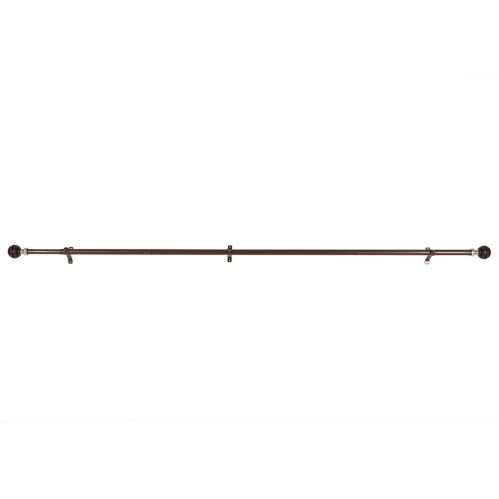 รางอะลูมิเนียม ยืดหด HOME LIVING STYLE STENCIL 185-350 ซม. สีโอ๊ค