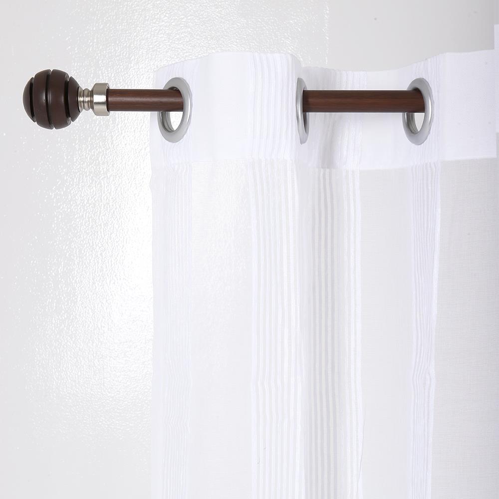 รางอะลูมิเนียม ยืดหด HOME LIVING STYLE STENCIL 185-350 ซม. สีโอ๊ค