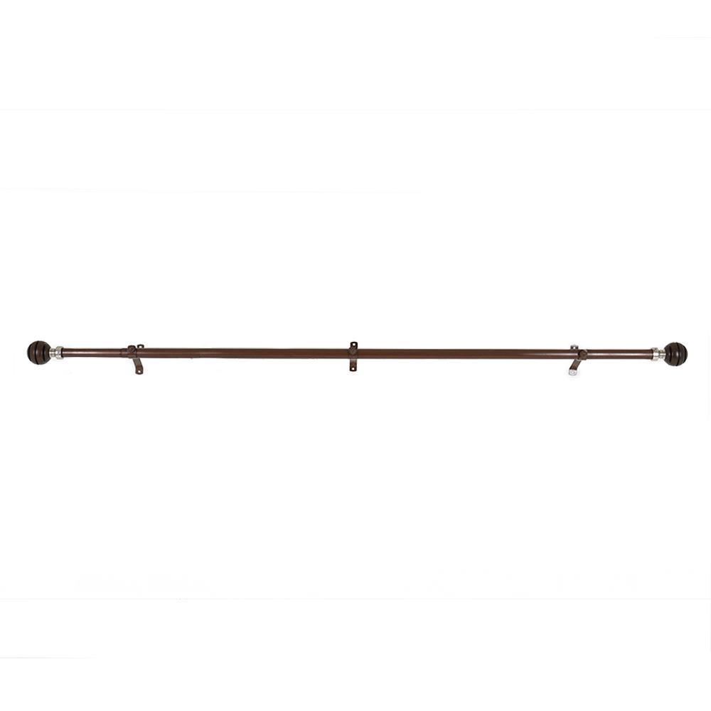 รางอะลูมิเนียม ยืดหด HOME LIVING STYLE STENCIL 110-200 ซม. สีไม้โอ๊ค