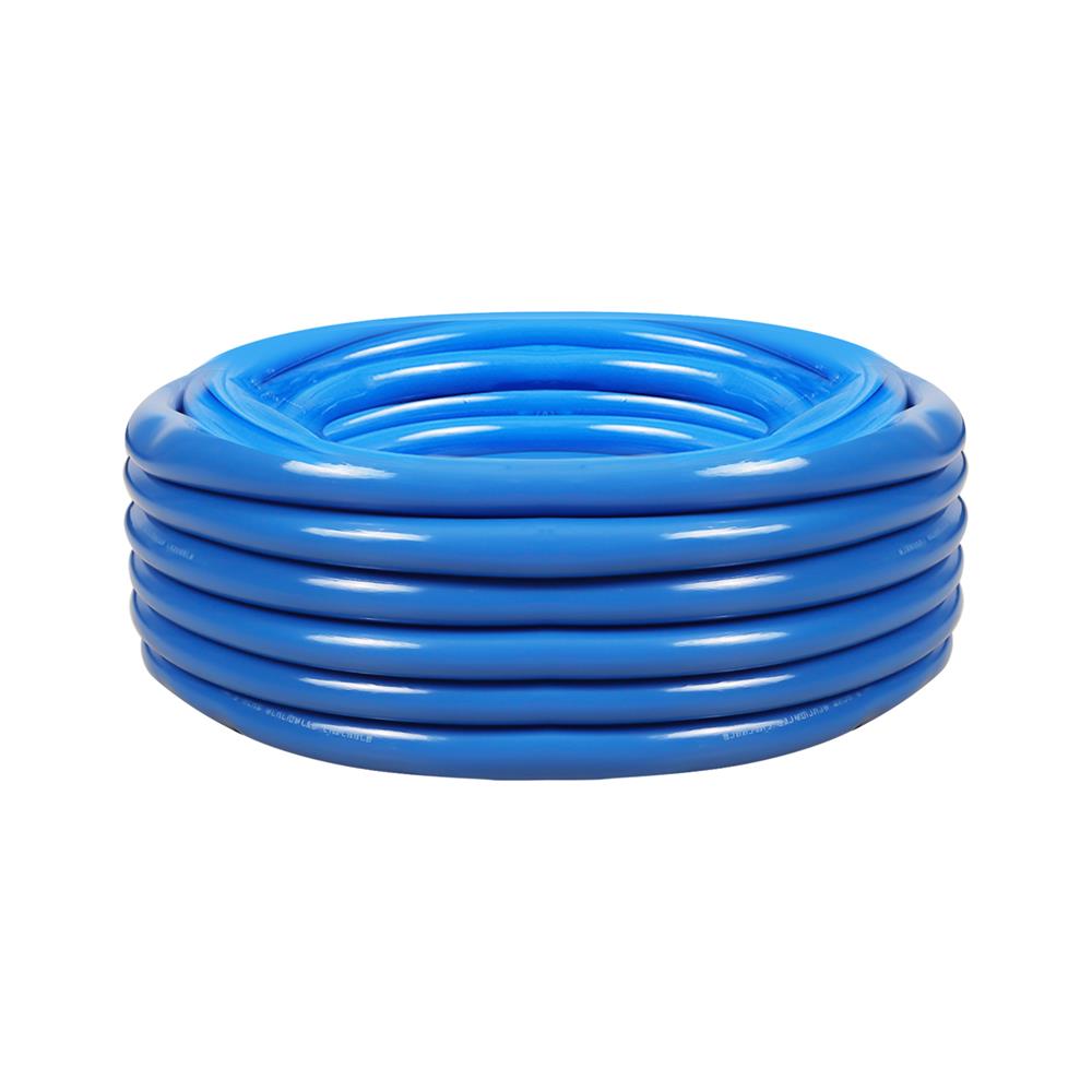 สายยางม้วนเด้ง PVC พญานาค 3/4 นิ้ว x20 ม. สีน้ำเงิน