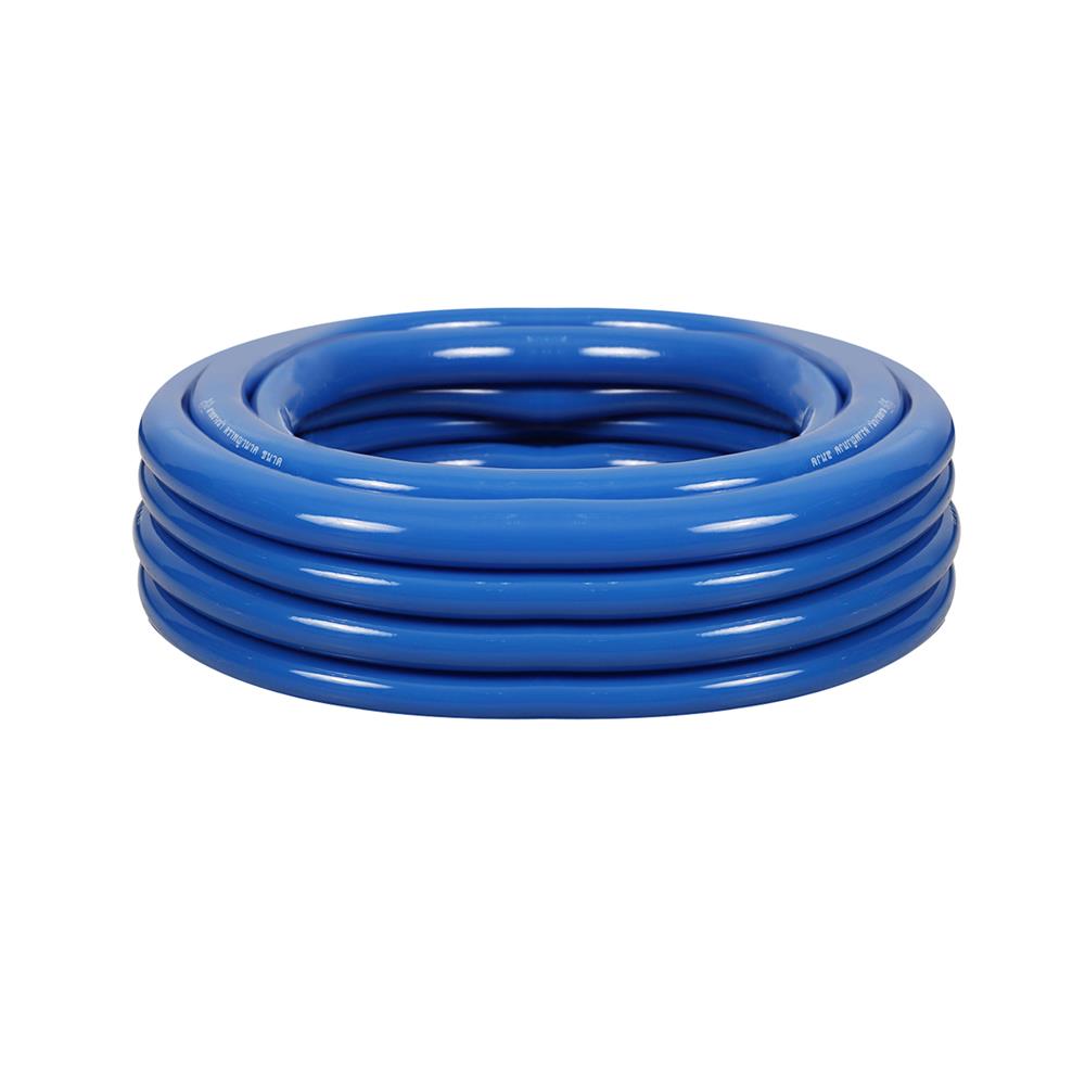 สายยางม้วนเด้ง PVC  พญานาค 5/8 นิ้ว x20 ม. สีน้ำเงิน