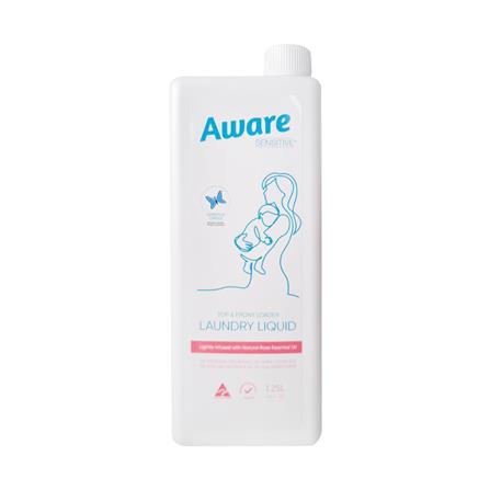 น้ำยาซักผ้า AWARE SENSITIVE LAUNDRY LIQUID 1.25 ลิตร_0