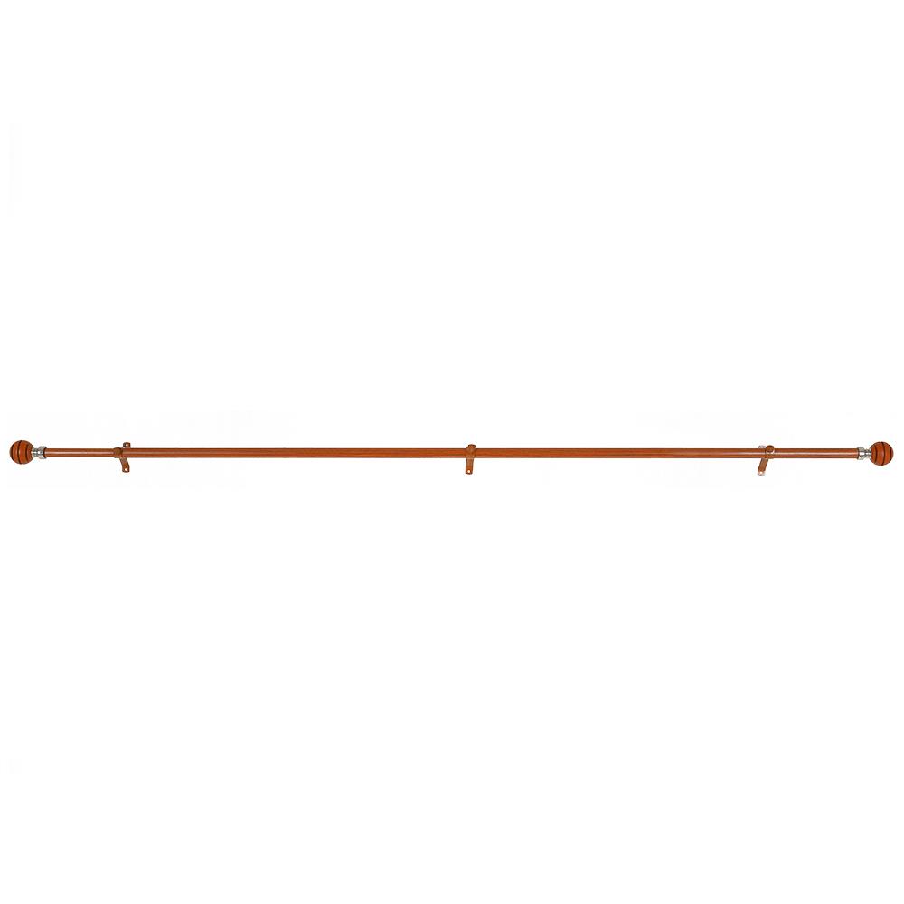 รางอะลูมิเนียม ยืดหด HOME LIVING STYLE STENCIL 185-350 ซม. สีน้ำตาล