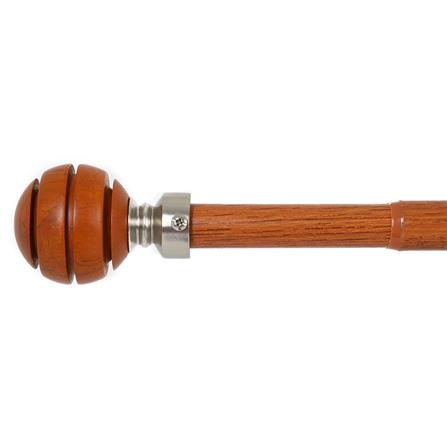 รางอะลูมิเนียม ยืดหด HOME LIVING STYLE STENCIL 185-350 ซม. สีน้ำตาล_0