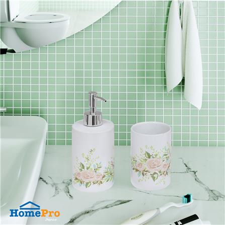 กระปุกห้องน้ำเซรามิก MOYA CE2658AA-2 ลายดอกไม้_1