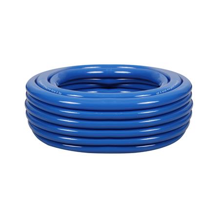 สายยางม้วนเด้ง PVC พญานาค 5/8 นิ้ว x10 ม. สีน้ำเงิน