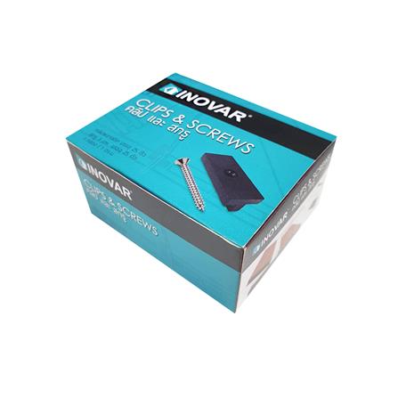 อุปกรณ์ไม้พื้น คลิปพร้อมสกรู INOVAR_1