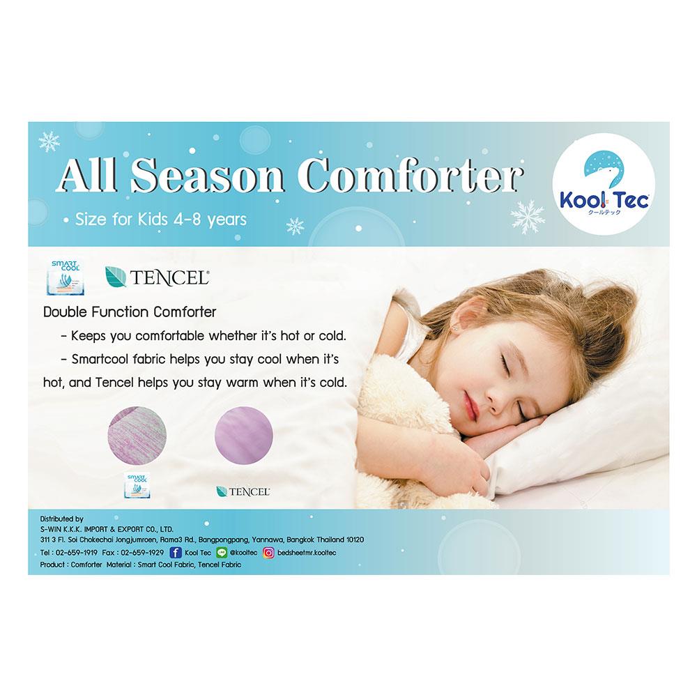 ผ้านวม KOOLTEC COOLING JS 48x68 นิ้ว สีฟ้า