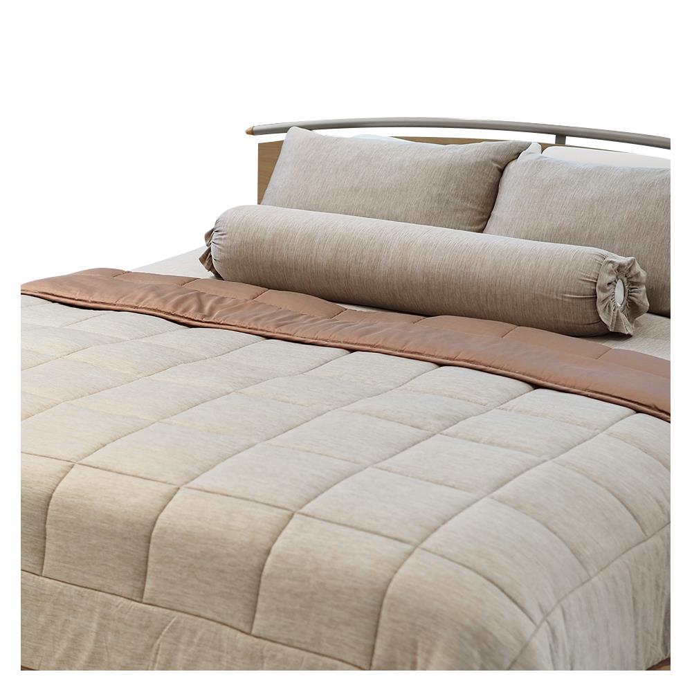 ชุดผ้าปูที่นอน 3.5 ฟุต 3 ชิ้น KOOLTEC COOLING JS สีน้ำตาล