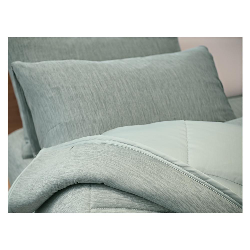 ชุดผ้าปูที่นอน 6 ฟุต 5 ชิ้น KOOLTEC COOLING JS สีเขียวมิ้นท์