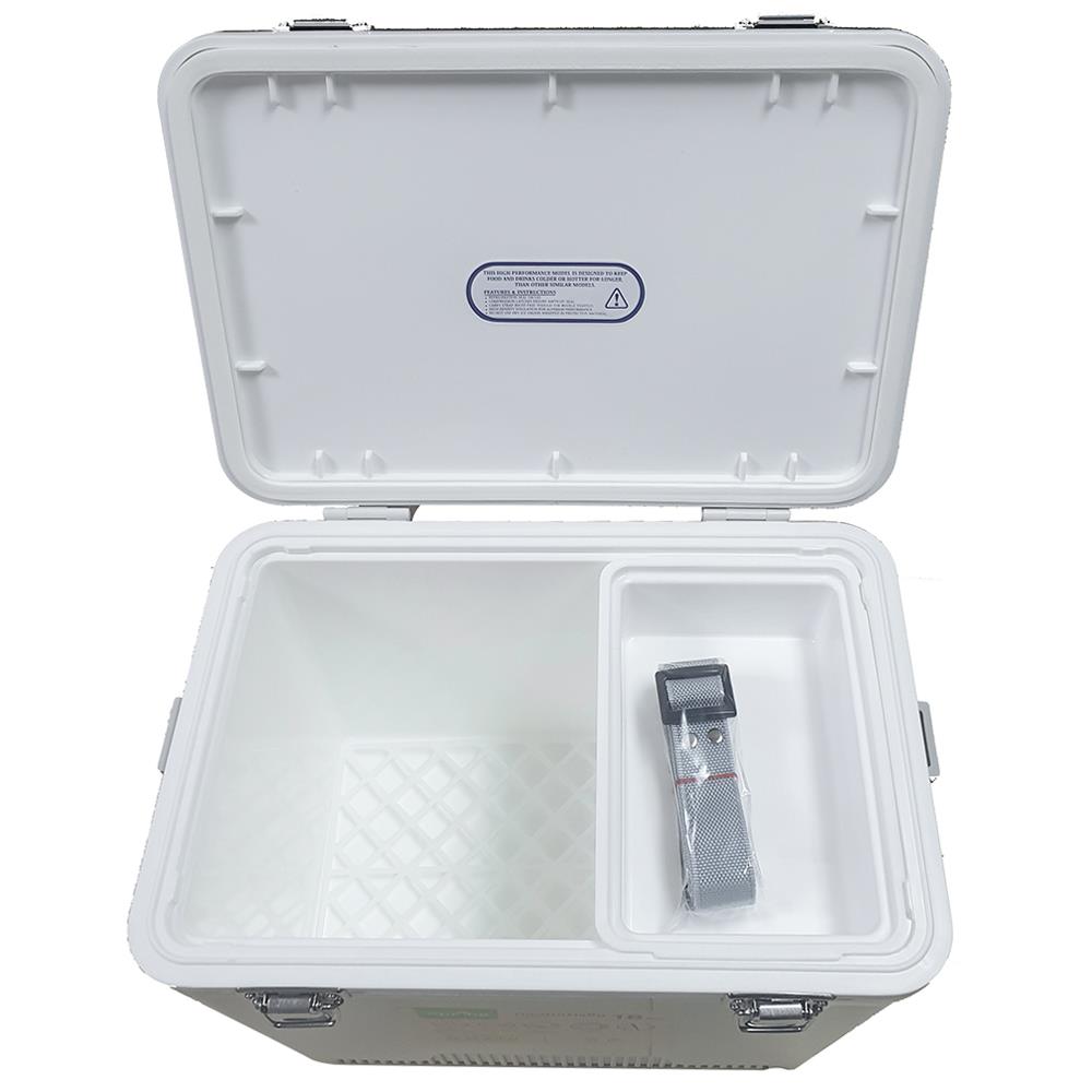 กระติกน้ำแข็ง SPRING 28 ลิตร สีเทา/น้ำเงิน