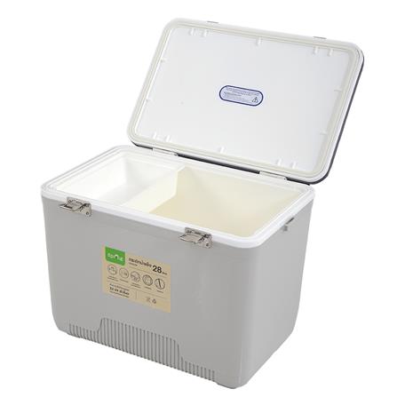 กระติกน้ำแข็ง SPRING 28 ลิตร สีเทา/น้ำเงิน_4