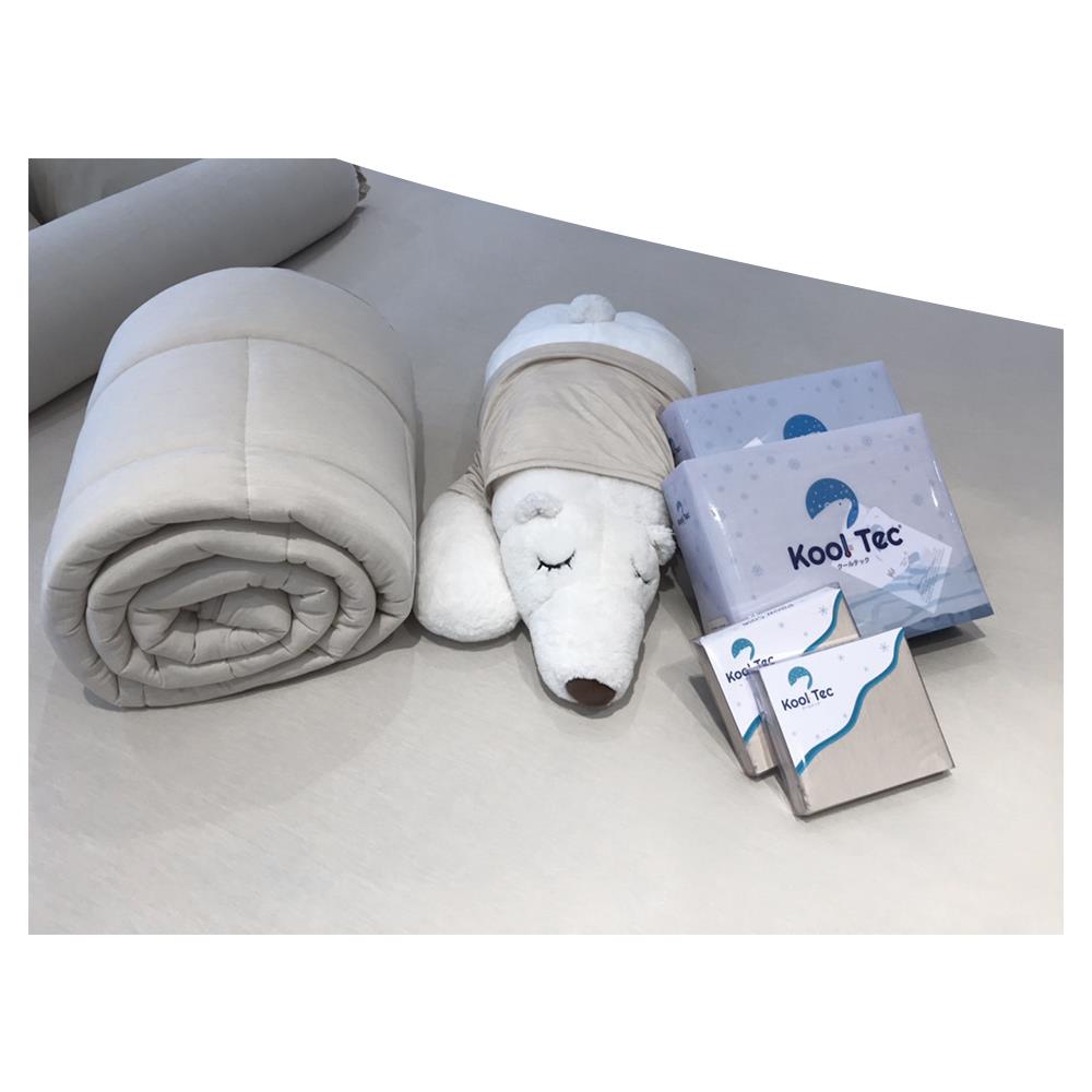 ผ้านวม KOOLTEC COOLING JS 70x90 นิ้ว สีเทาเข้ม