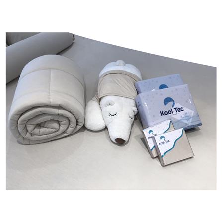 ผ้านวม KOOLTEC COOLING JS 70x90 นิ้ว สีเทาเข้ม_2