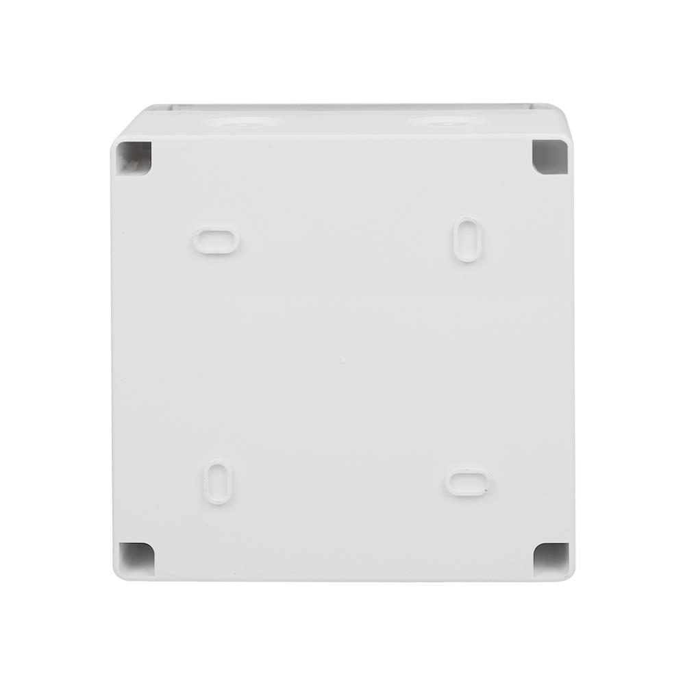 กล่องพลาสติกกันน้ำ ฝาใส ELEKTRA 6x6 นิ้ว สีขาว