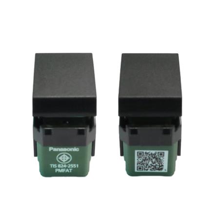 สวิตช์ 3 ทาง PANASONIC WEGN5532 B ขนาด 1 ช่อง สีดำ_1