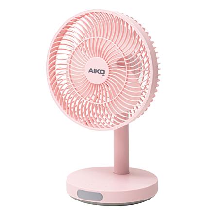 พัดลมพกพา AIKO KN-2827 สีชมพู_1