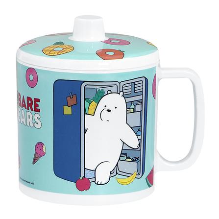 ถ้วยหู+ฝาเมลามีน 700ml SUPERWARE WE BEAR BEARS_0