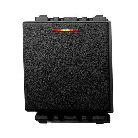 สวิตช์ 1 ทาง มีไฟ  PANASONIC WEGN5561 B ขนาด 1.5 ช...