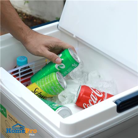 กระติกน้ำแข็ง SPRING 20 ลิตร สีเทา/น้ำเงิน_9