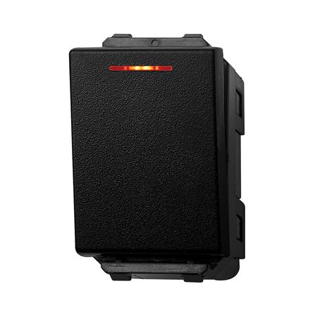 สวิตช์ 3 ทาง มีไฟ PANASONIC WEGN5572 B ขนาด 1 ช่อง สีดำ_0