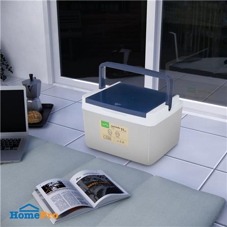 กระติกน้ำแข็ง SPRING 11 ลิตร สีเทา/น้ำเงิน_7