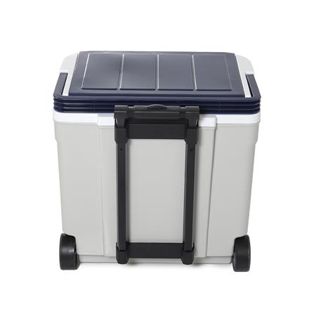 ถังแช่อเนกประสงค์ล้อลาก SPRING 30 ลิตร สีเทา/น้ำเงิน_5