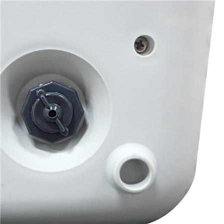 ถังแช่อเนกประสงค์ SPRING 32 ลิตร สีเทา/น้ำเงิน_4