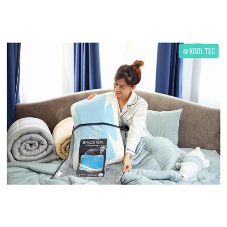 หมอนสุขภาพ เมมโมรี่โฟม & GEL KOOLTEC SKY LAB 66x42 ซม. สีขาว_3