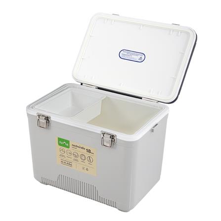 กระติกน้ำแข็ง SPRING 18 ลิตร สีเทา/น้ำเงิน_2