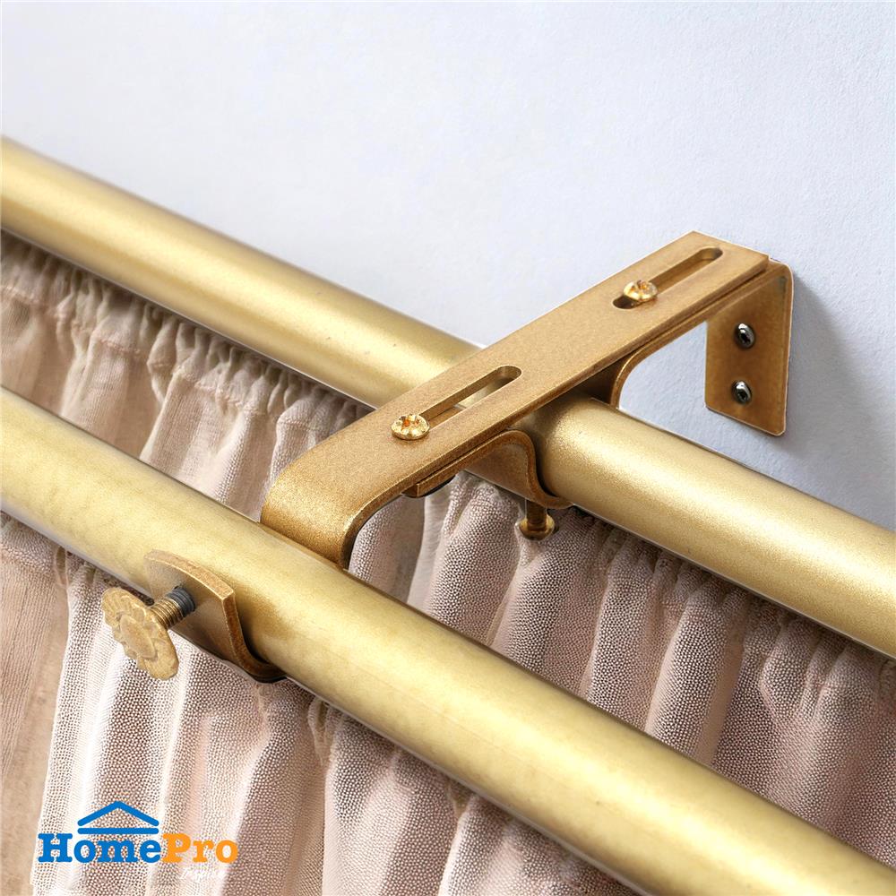 ขารับราง 2 ชั้น HOME LIVING STYLE WD 19 มม. สีทอง