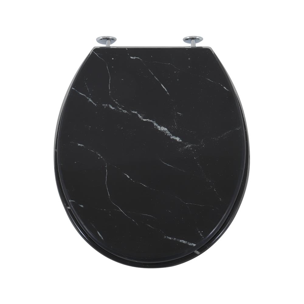 ฝารองนั่ง POLYRESIN MOYA 20EVP03-หินอ่อนดำ