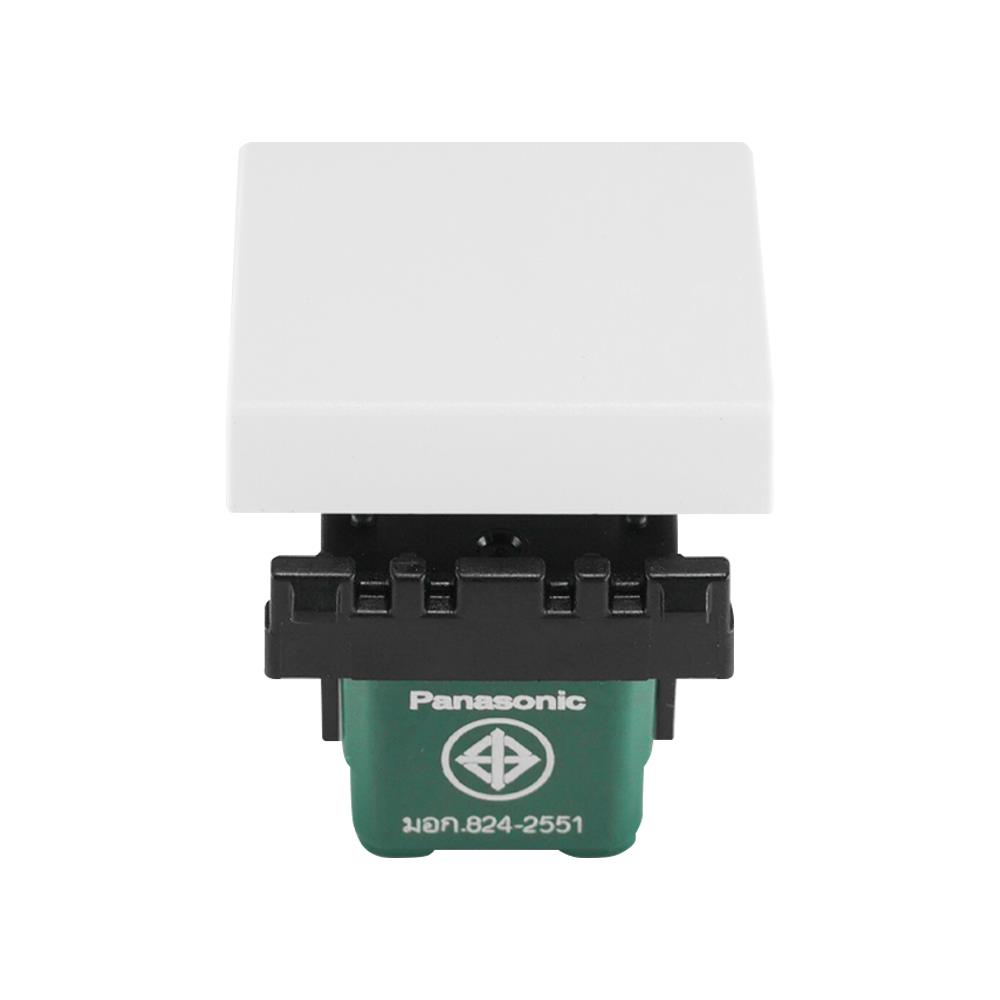 สวิตช์ 3 ทาง PANASONIC WEGN5522ขนาด 1.5 ช่อง  สีขาว