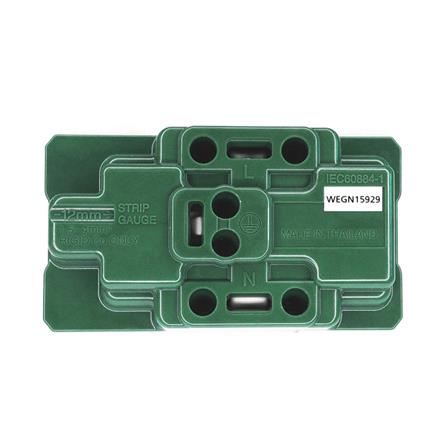 เต้ารับคู่ 3 ขา PANASONIC WEGN 15929 สีขาว_1