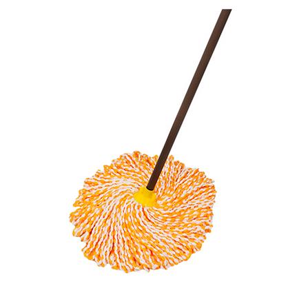 ไม้ม็อบไมโครไฟเบอร์หัวจุก BE MAN VITA 4 นิ้ว สีน้ำตาล_2