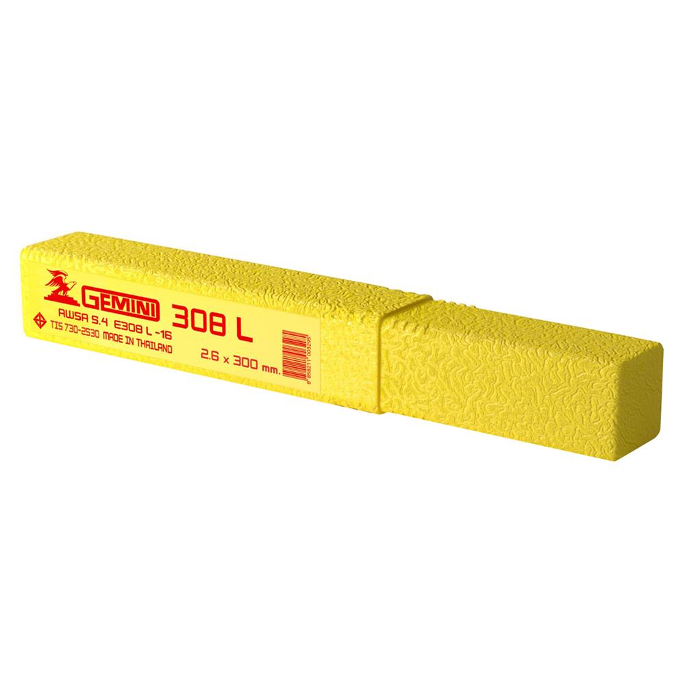 ลวดเชื่อมสเตนเลส GEMINI 308L 2.6X300 มม. 1 กก._1