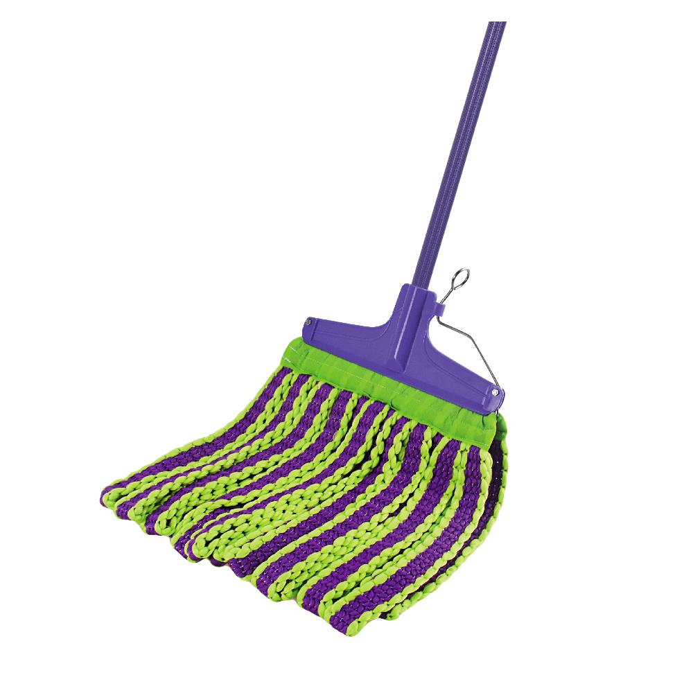 ไม้ม็อบไมโครไฟเบอร์ BE WISH VPACK 10 นิ้ว สีม่วง