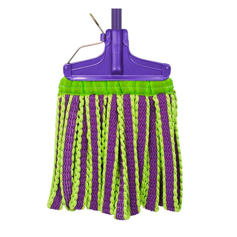 ไม้ม็อบไมโครไฟเบอร์ BE WISH VPACK 10 นิ้ว สีม่วง