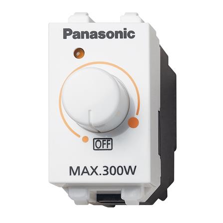 สวิตช์หรี่ไฟ PANASONIC WEGN57813 300 วัตต์ สีขาว_0